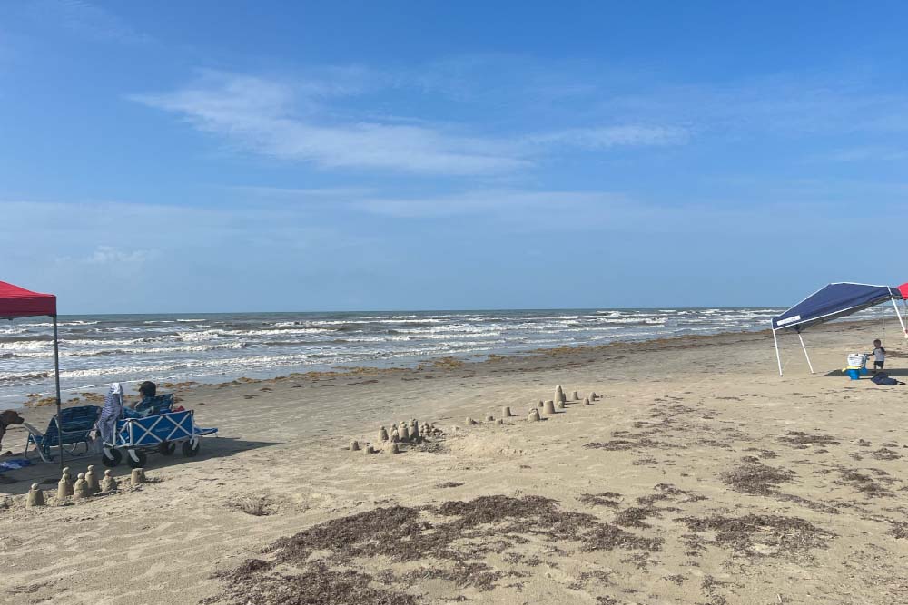 Beach Pocket 1 Sea Gull Shores Beach with On Beach Parking